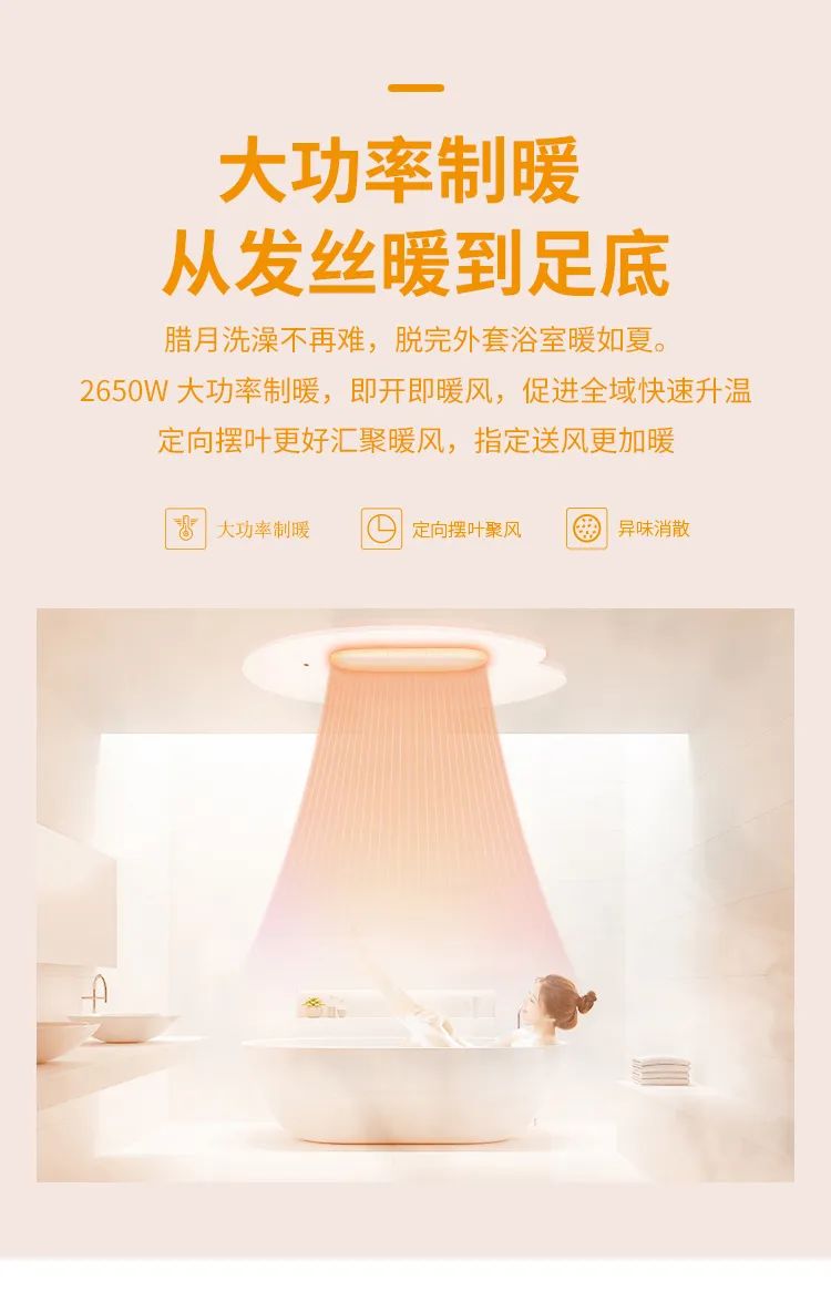 威廉希尔体育官方网站顶墙定制家浴室空调图片