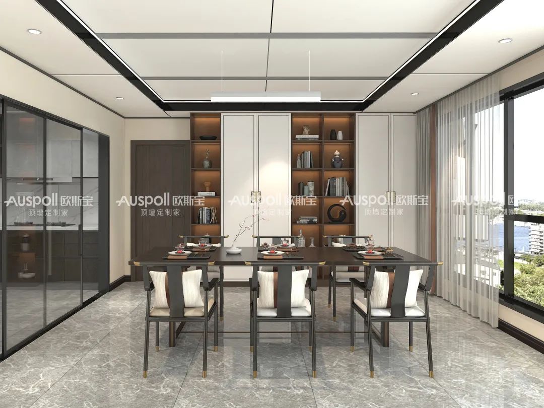 威廉希尔体育官方网站集成吊顶客厅效果图